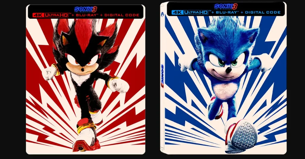 Sonic The Hedgehog 3 4K Steelbook 1