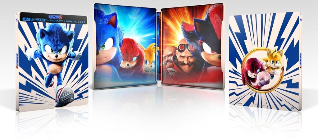 Sonic The Hedgehog 3 4K Steelbook 2